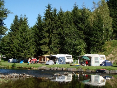 חניון ליד אש סור בצפון לוקסמבורג