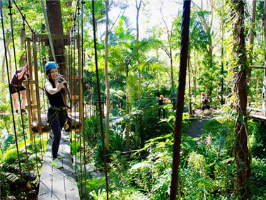 פארק החבלים בקורומבין