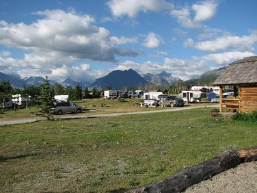 חניון בכניסה המזרחית לפארק גליישר