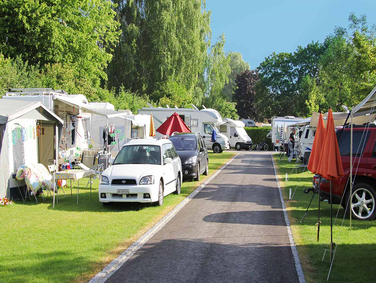 חניון ליד העיר קונסטנץ