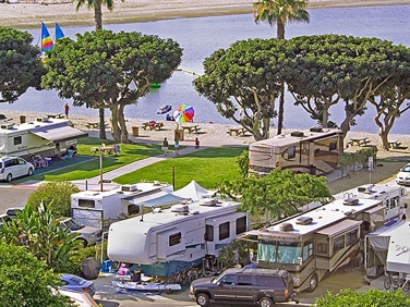 חניון בעיר מרינה