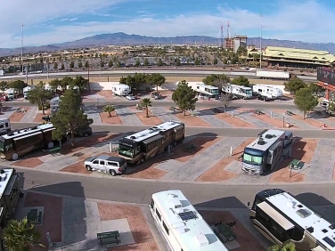 חניון בדרום הסטריפ של לאס וגאס