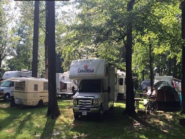 חניון ליד פארק החוף הצפוני