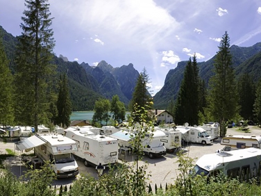 חניון בצפון הדולומיטים