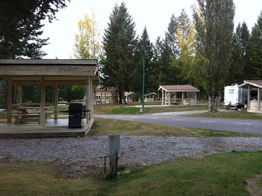 חניון שני ליד רדיום הוט ספרינגס