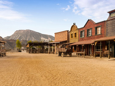 עיירת המערב הפרוע