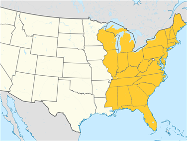 השכרת קרוואן בארה"ב במזרח ארצות הברית